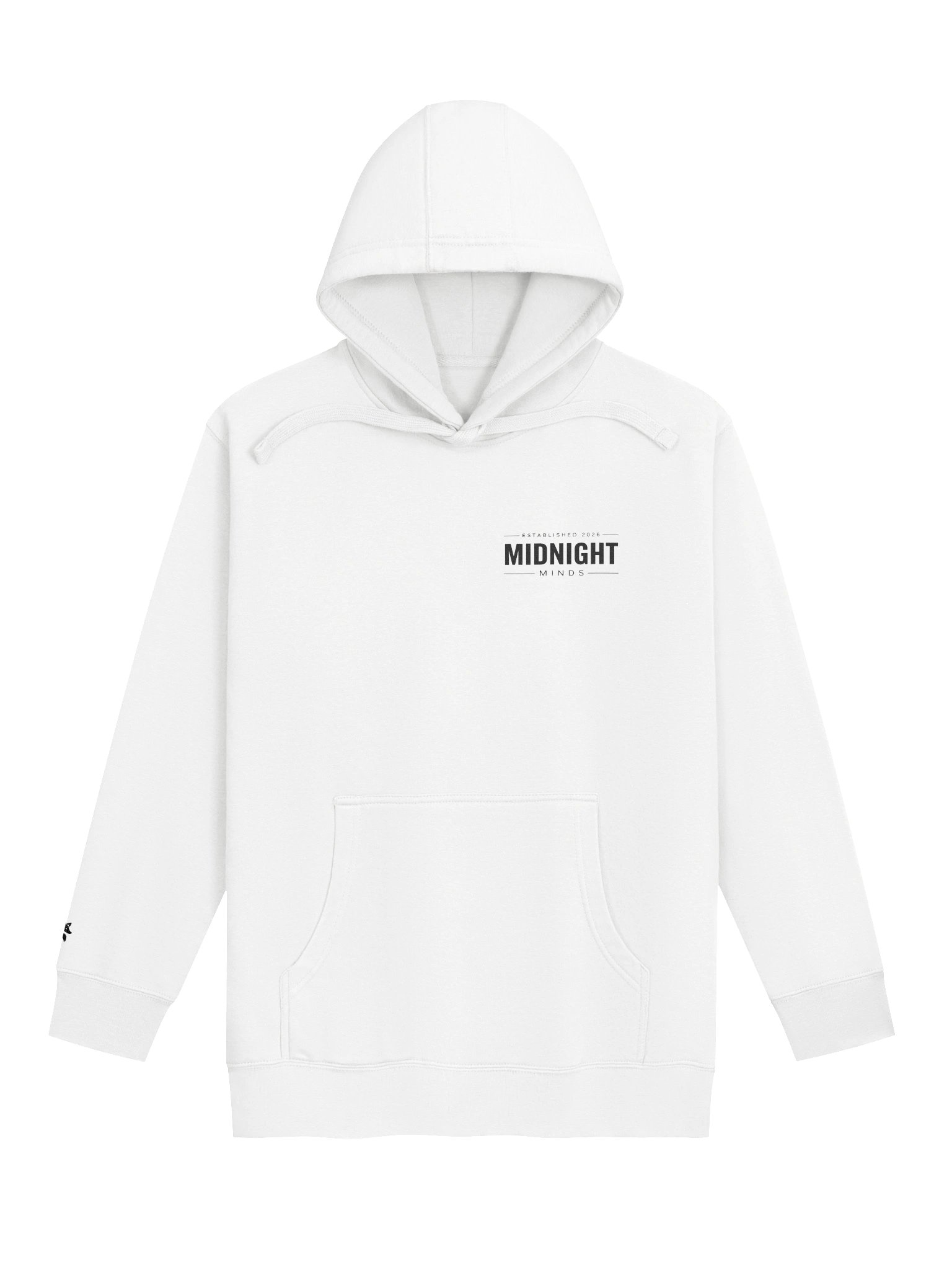 Midnight Minds // White Alt Hoodie product image (1)