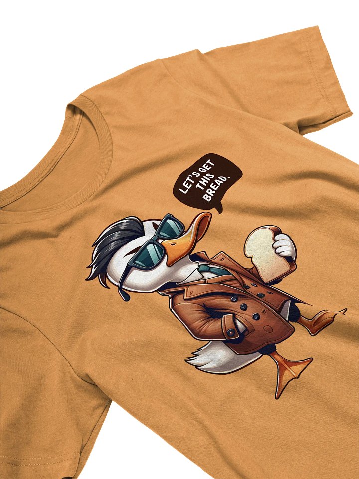 Let's Get This Bread Duck Graphic T-Shirt product image (2)