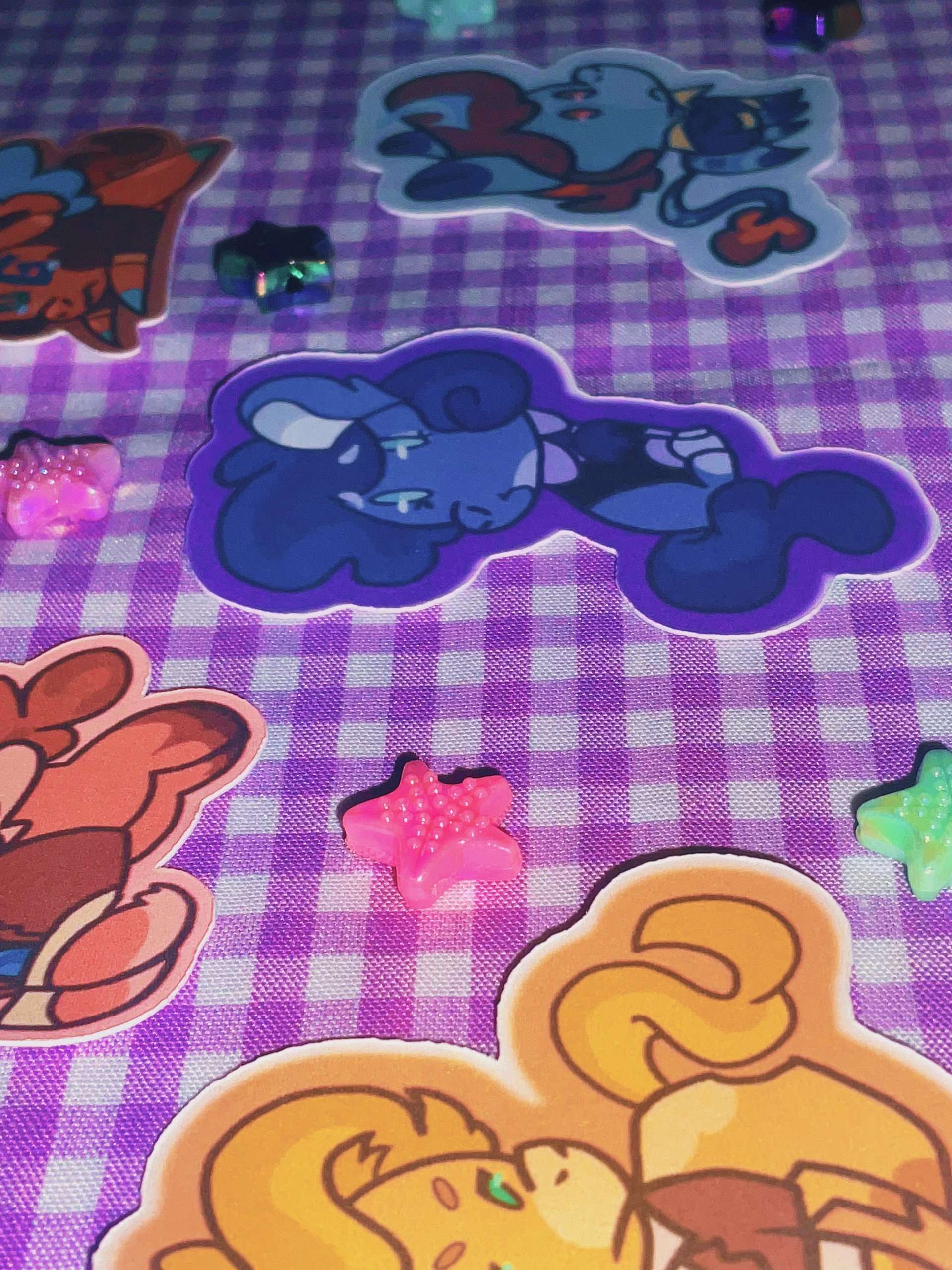 ponies on mars stickers! product image (2)