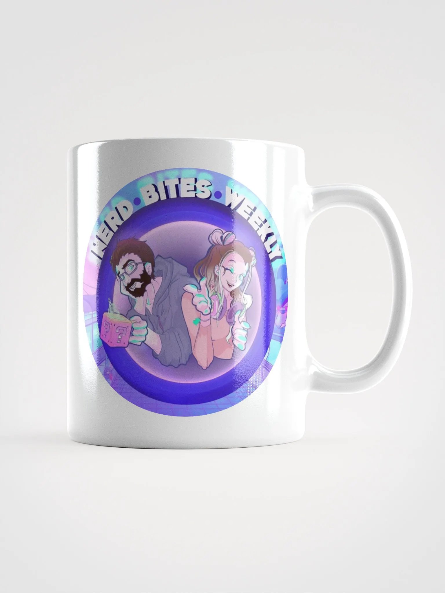 The Nerd Bites Weekly Show Mug product image (1)