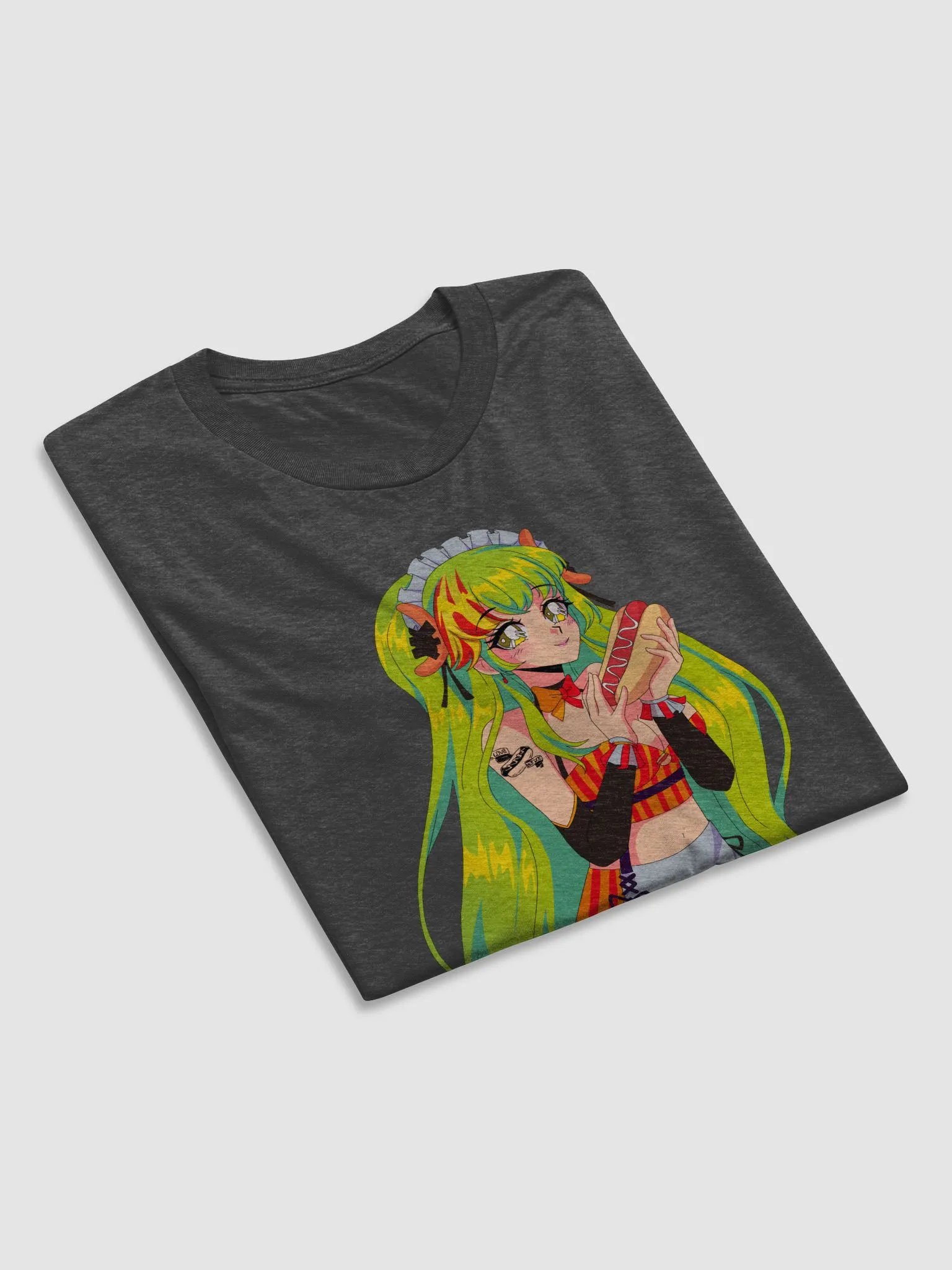 Retro Wholesome Meat Mommy Triblend Shirt product image (6)