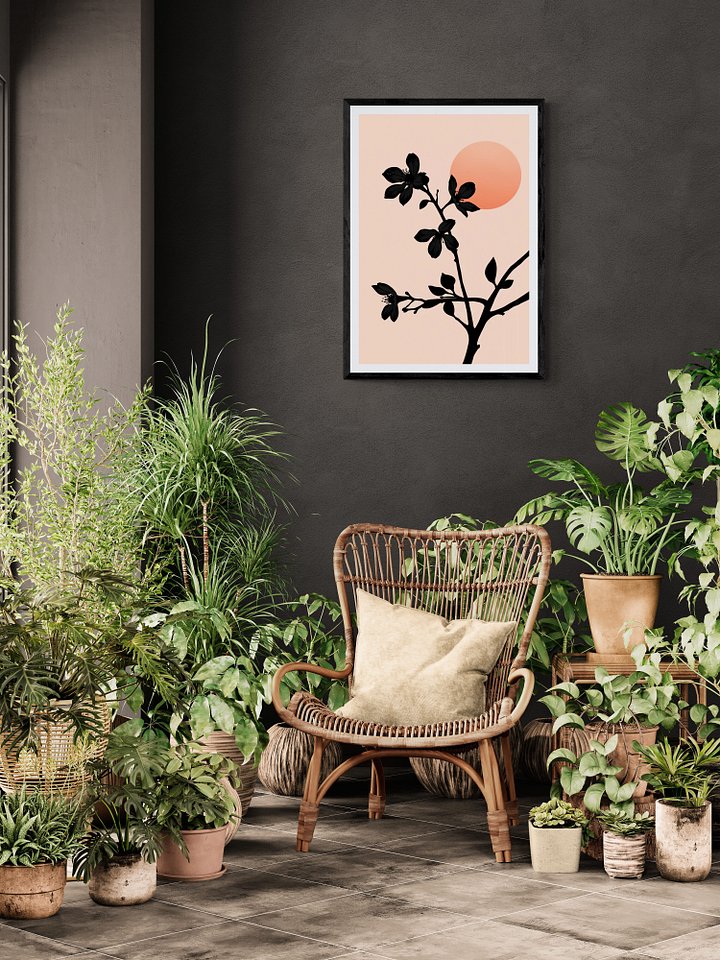 Sunset Flower Silhouette product image (1)