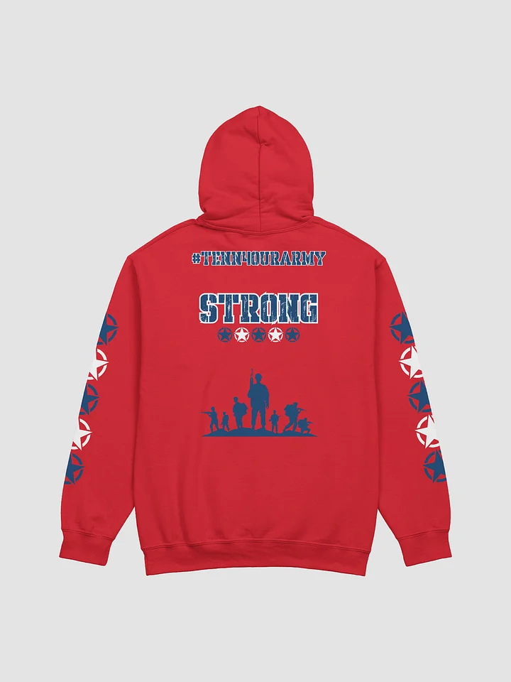 #TeNN4OURARMY Hoodie -Navy & White product image (6)