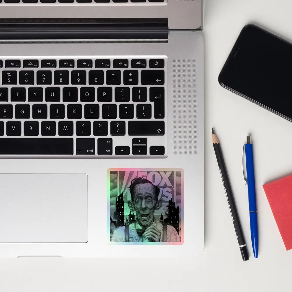 Doomsday Profits Holographic Sticker product image (10)