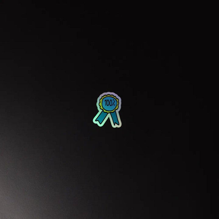 Sticker - 100 % Achivement product image (4)
