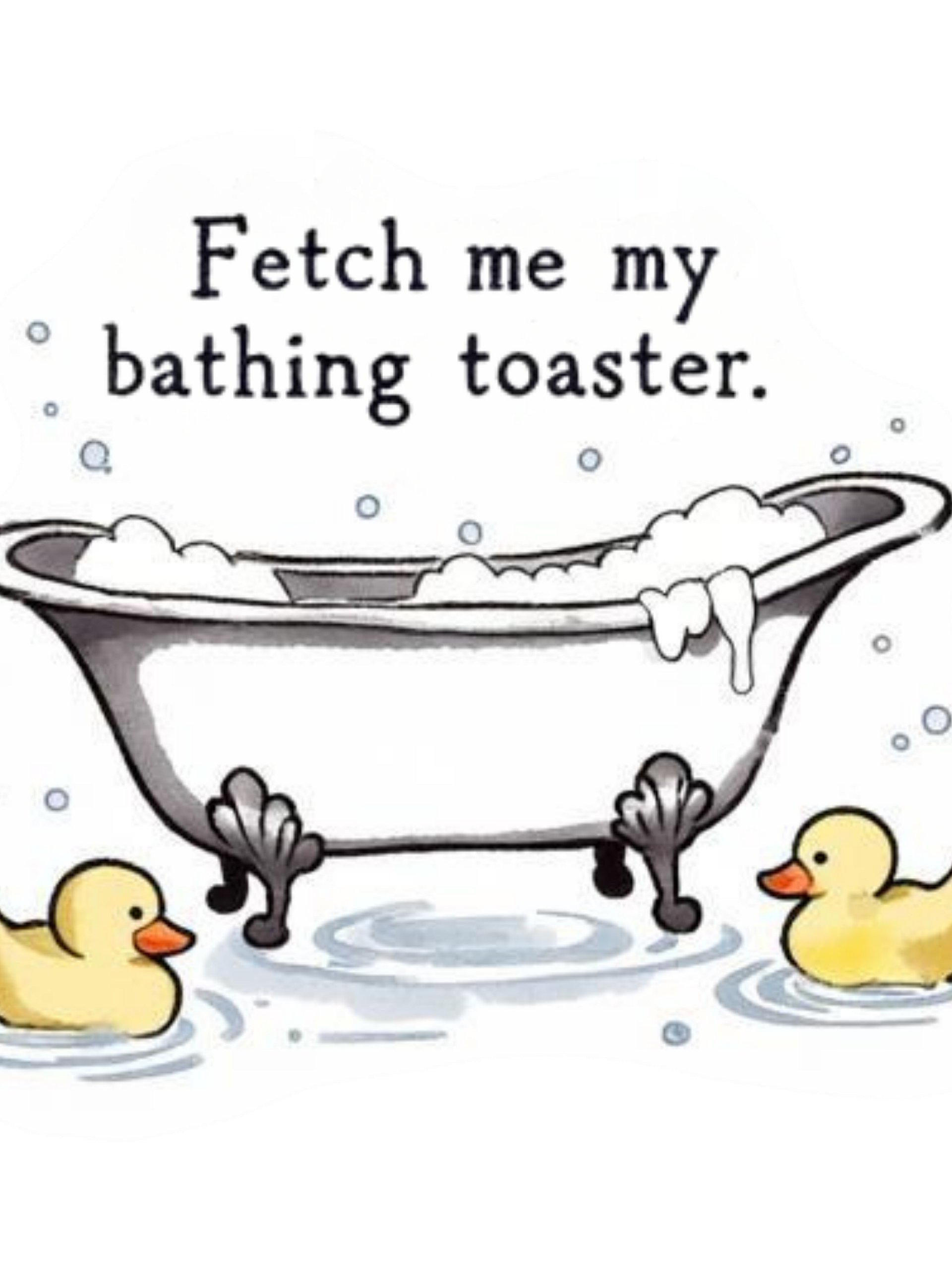 Bathing Toaster magnet product image (2)