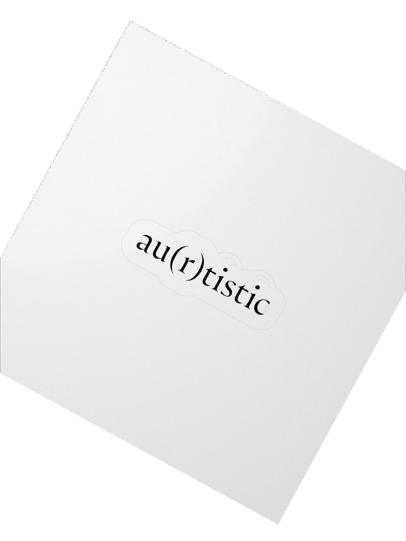 au(r)tistic Sticker product image (8)