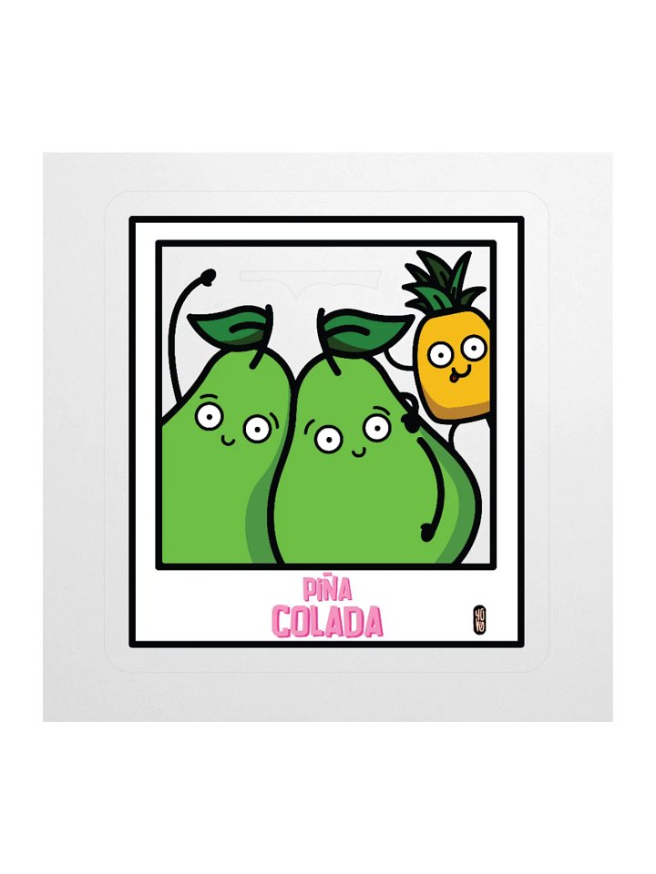 Piña Colada - Sticker (Kiss Cut) product image (1)