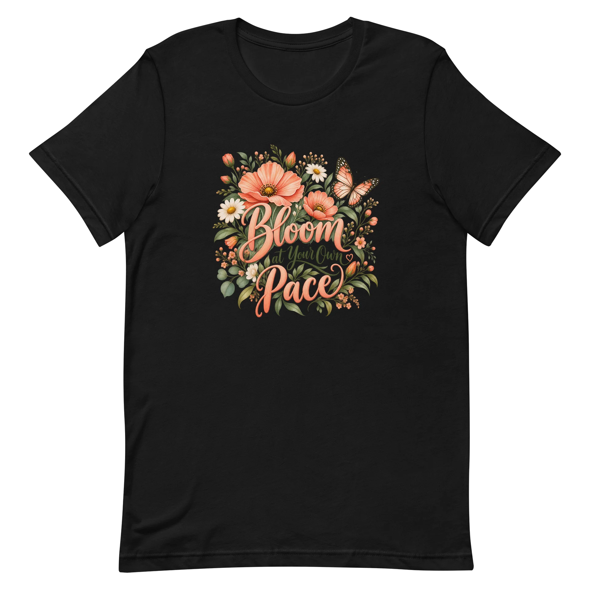 Bloom in Peace Floral Tee product image (5)