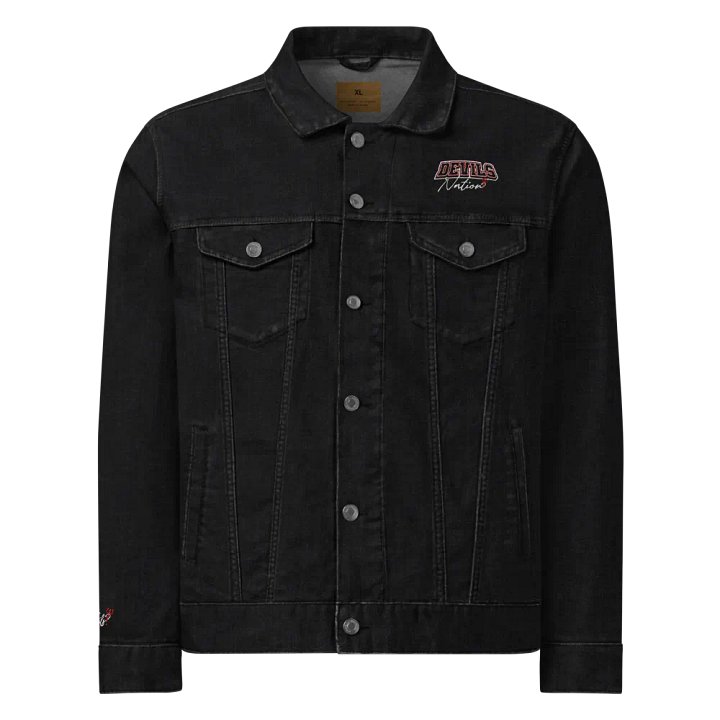 Devils Nation Varsity - Threadfast Denim Jacket product image (1)