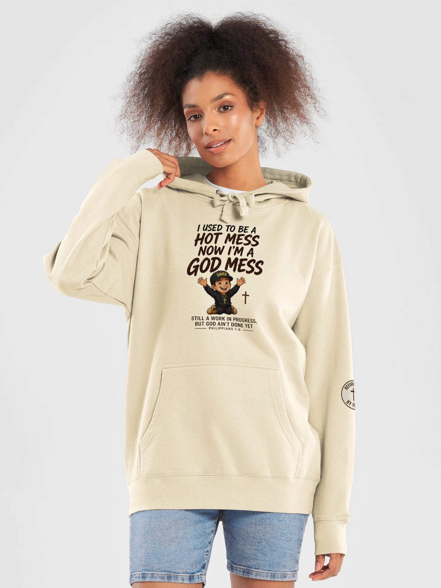 God Mess – Bone Hoodie product image (5)