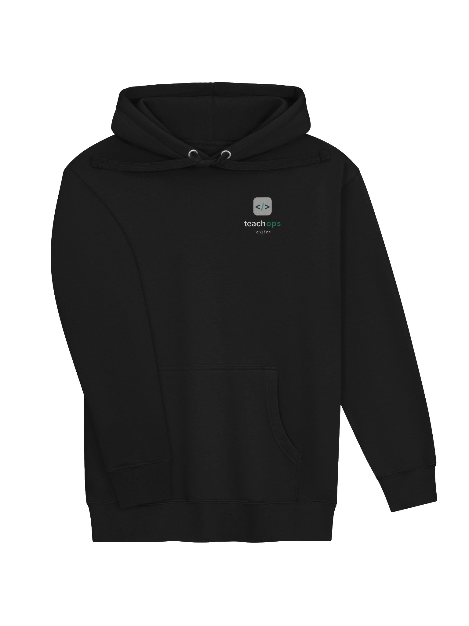 TeachOps Online Hoodie (Dark) product image (7)