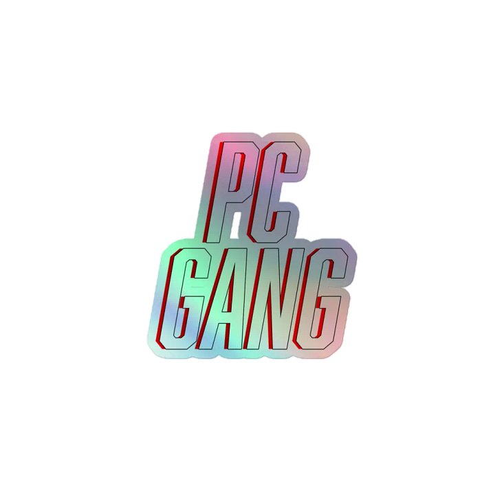 PC Gang Holo-Sticker product image (1)