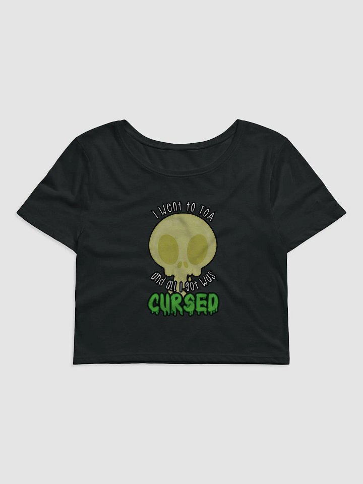 All I Got Was Cursed - Rogue - Crop Tee product image (1)