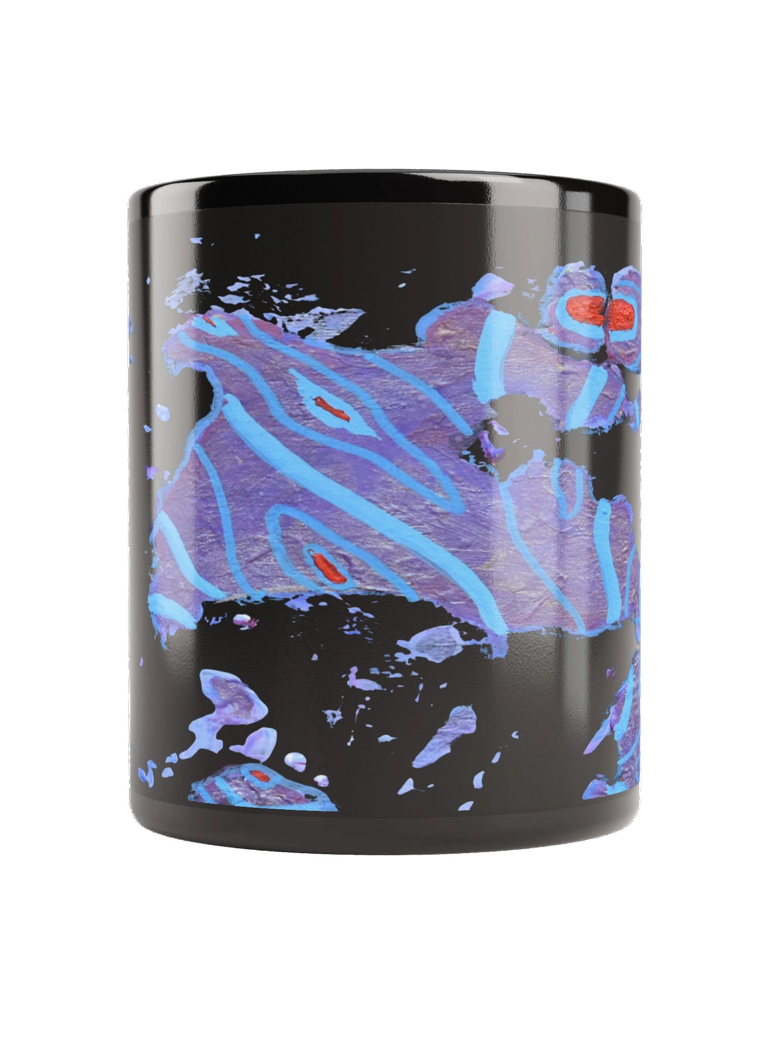 Energy Code Series Glossy Black Mug product image (4)