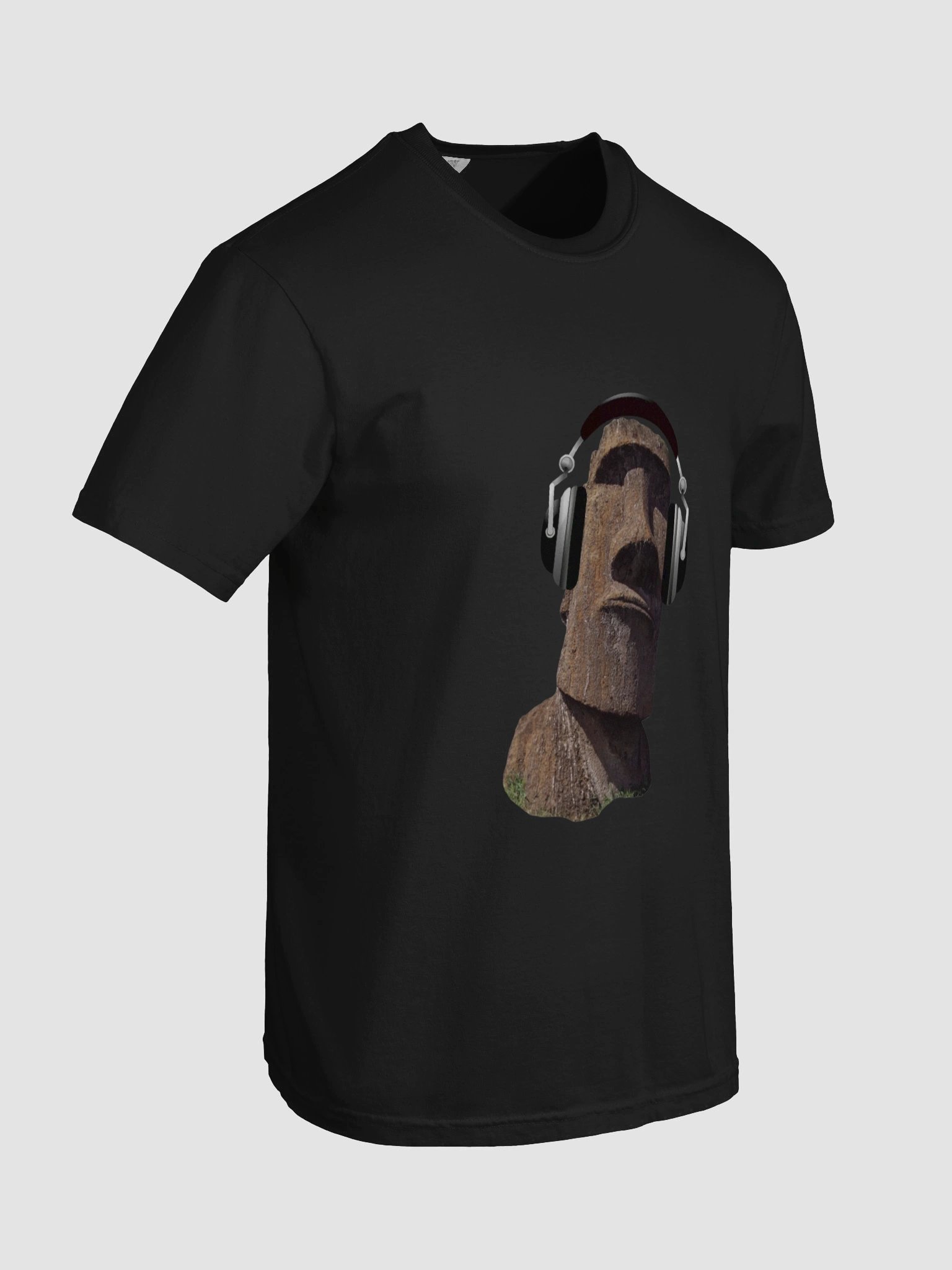 Moai Beats: Easter Island Vibes Tee product image (8)