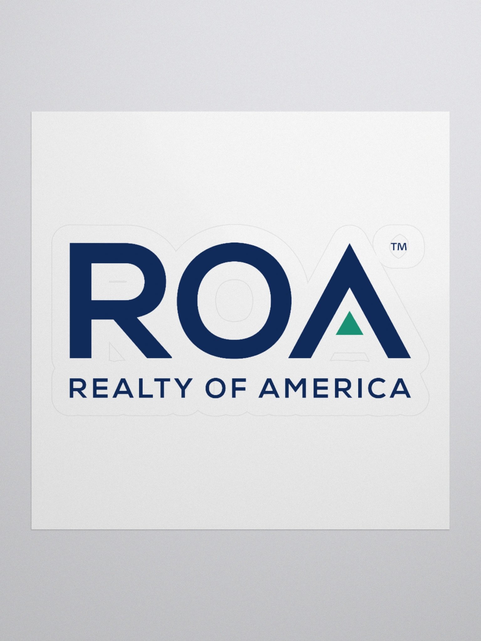 Retro Realty Kiss Cut Stickers product image (1)