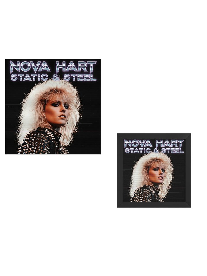 STATIC & STEEL — Digital Album + Framed Cover Art Bundle (Icon Edition) product image (1)