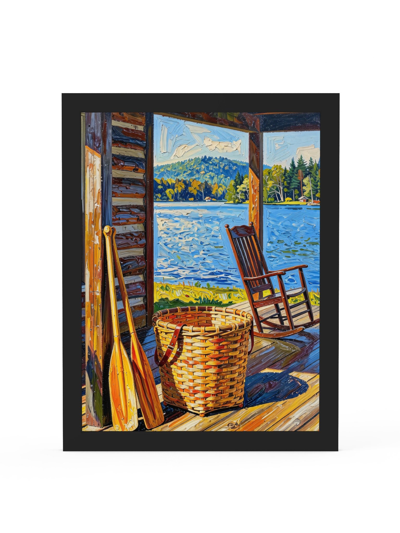The Camp Porch Framed Print product image (6)