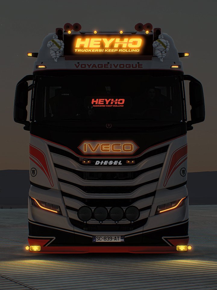 Iveco S Way Paintjob | Changeable Multi Color Skin | Compatible with Tuning Pack by MDT product image (1)