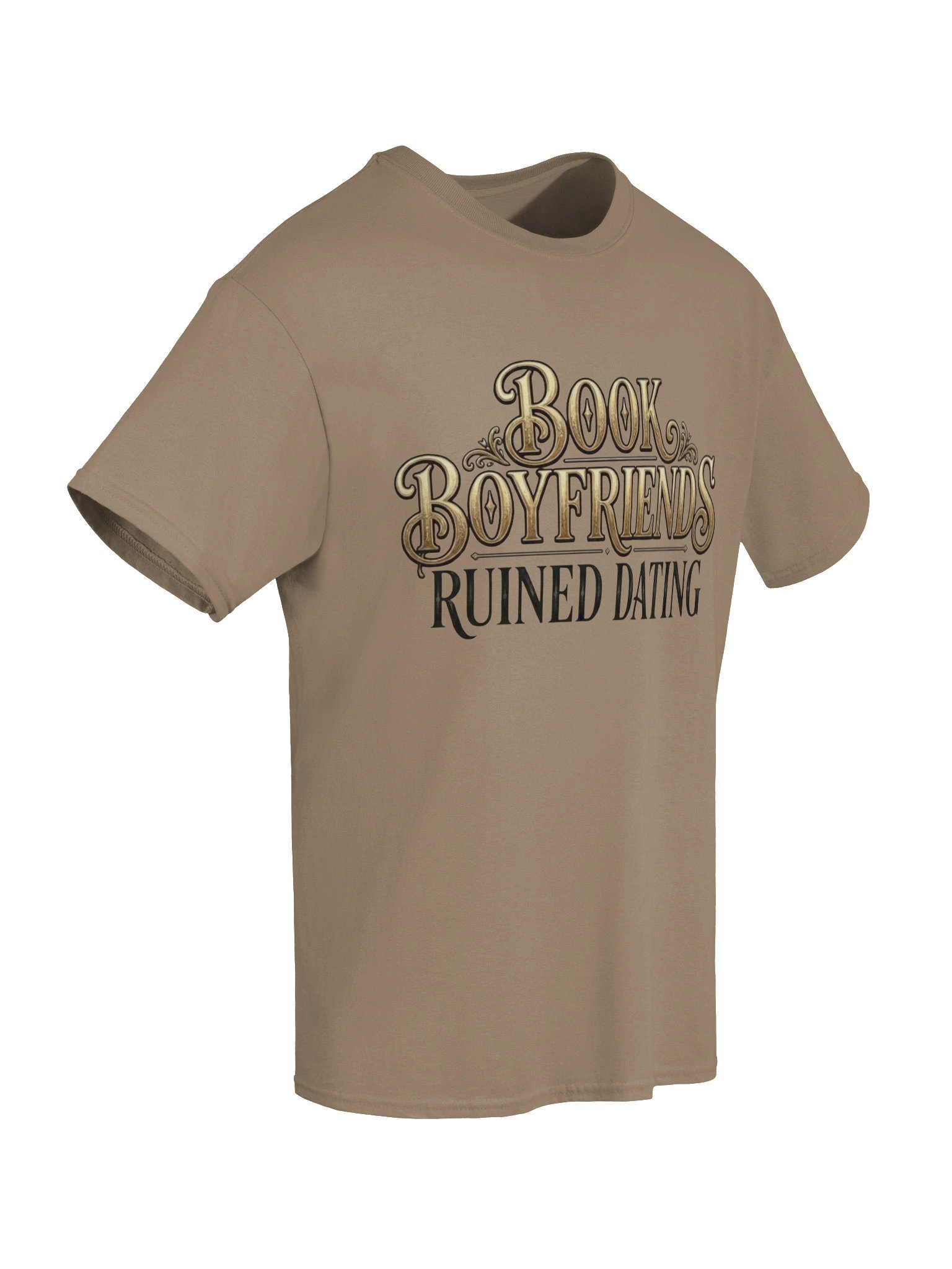 Book Boyfriends Ruined Dating Premium Graphic Tee | Luxury Gothic Edition product image (64)