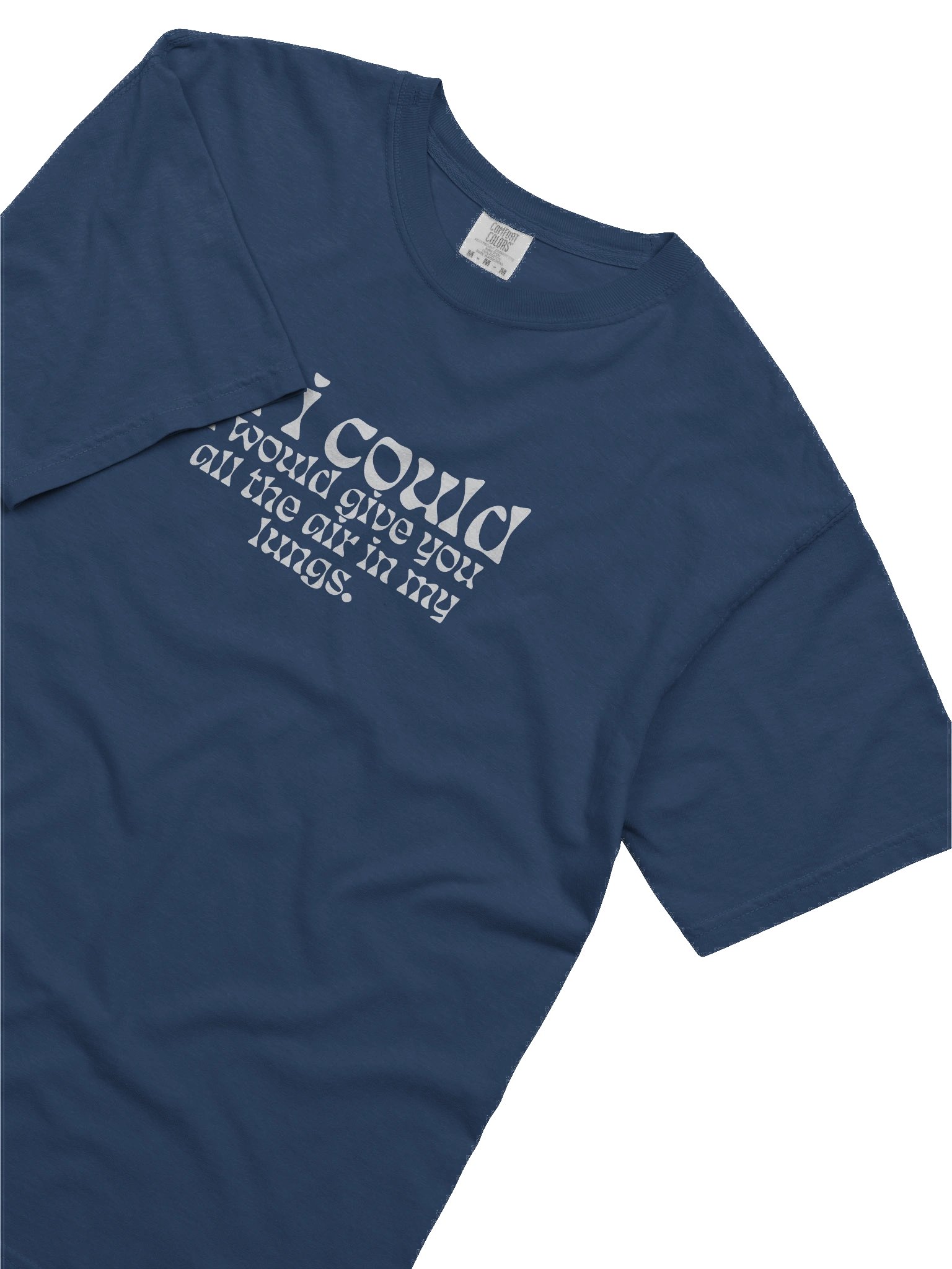 If I Could Lyric Tee Mk II product image (3)