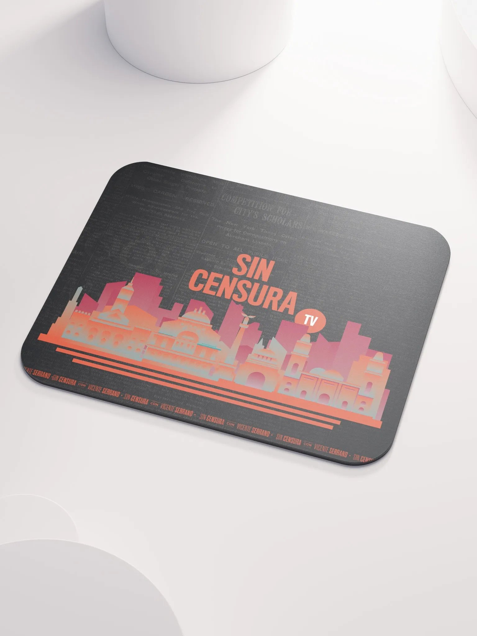 Classic Mouse Pad Sin Censura. Negro product image (3)