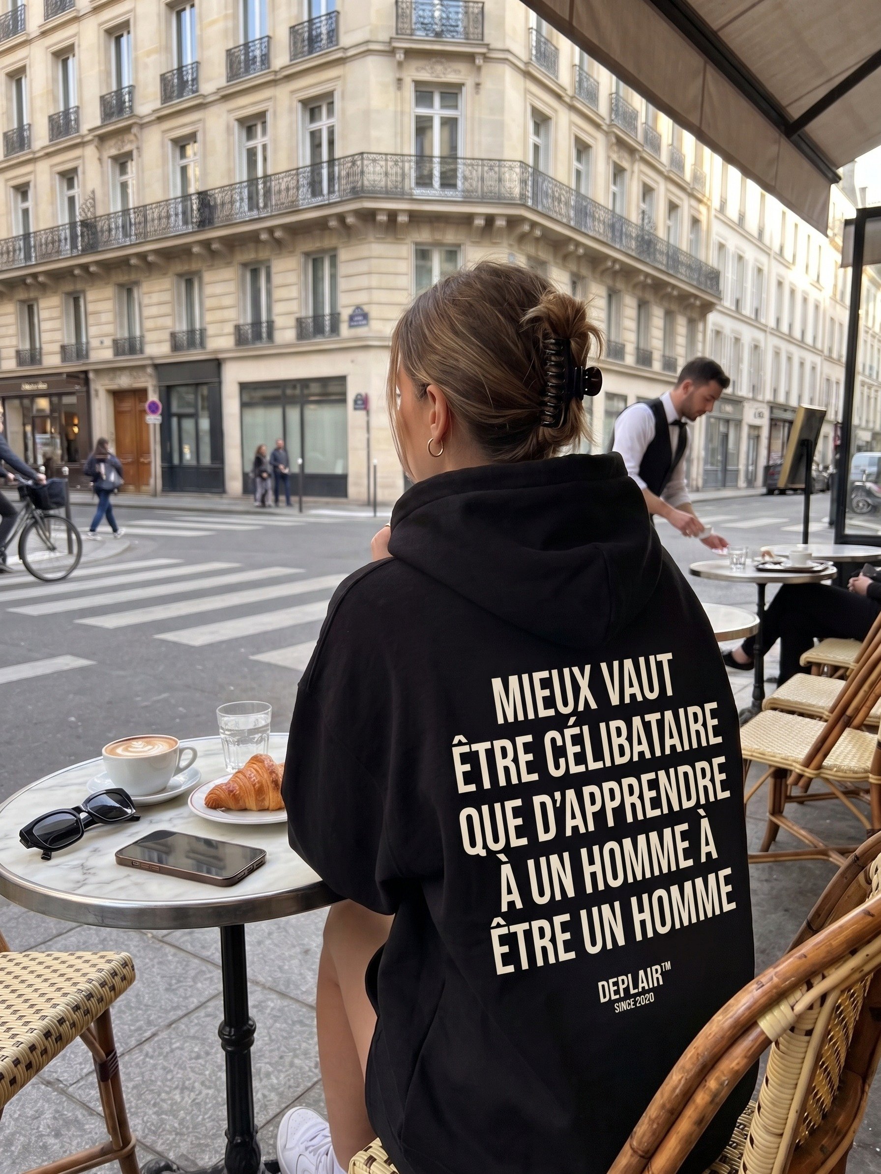 Mieux vaut être célibataire — Hoodie femme product image (4)