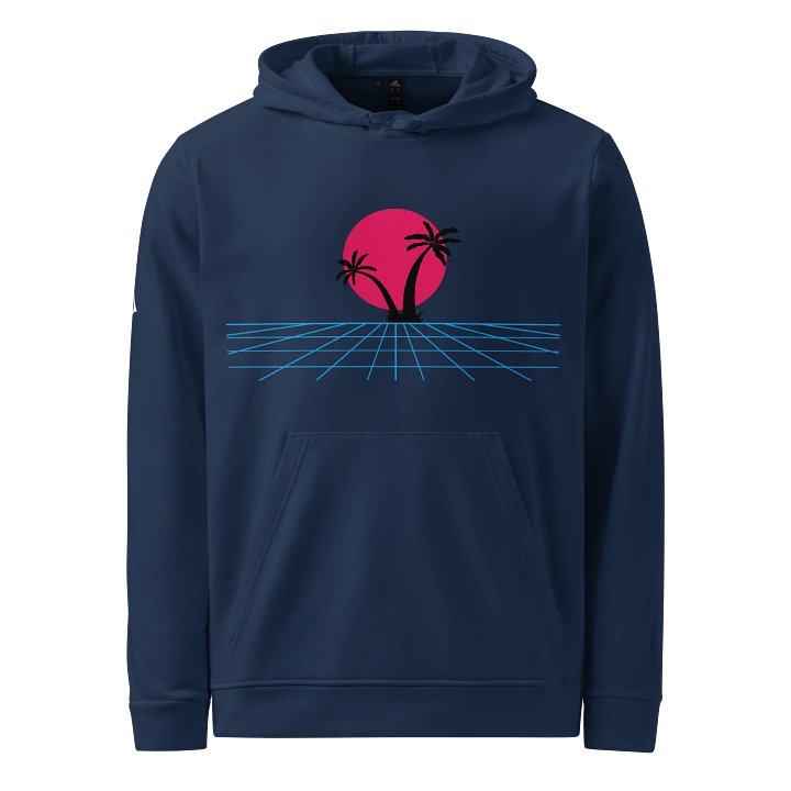 Retro-Futuristic Sunset Hoodie product image (1)