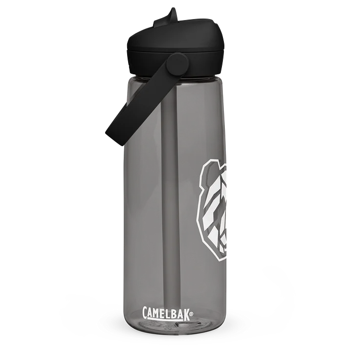 Flip Straw Water Bottle Clear product image (2)