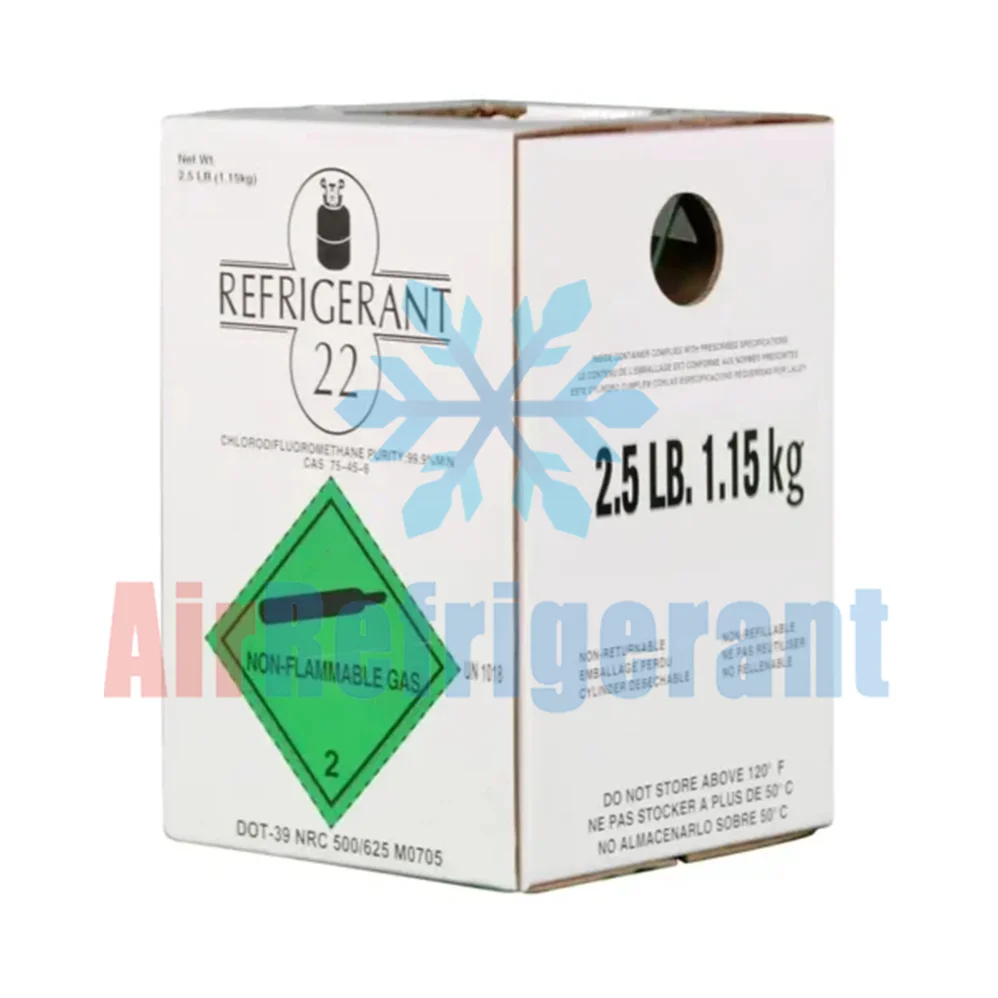 R22 Refrigerant 2.5lb (1.15kg) – For Older Home AC Units, Easy to Use New Product product image (2)