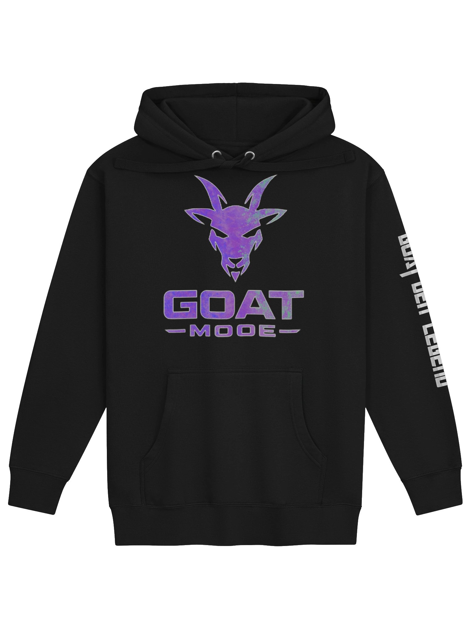 GOAT-MOOE Purple Horned Logo Hoodie product image (1)