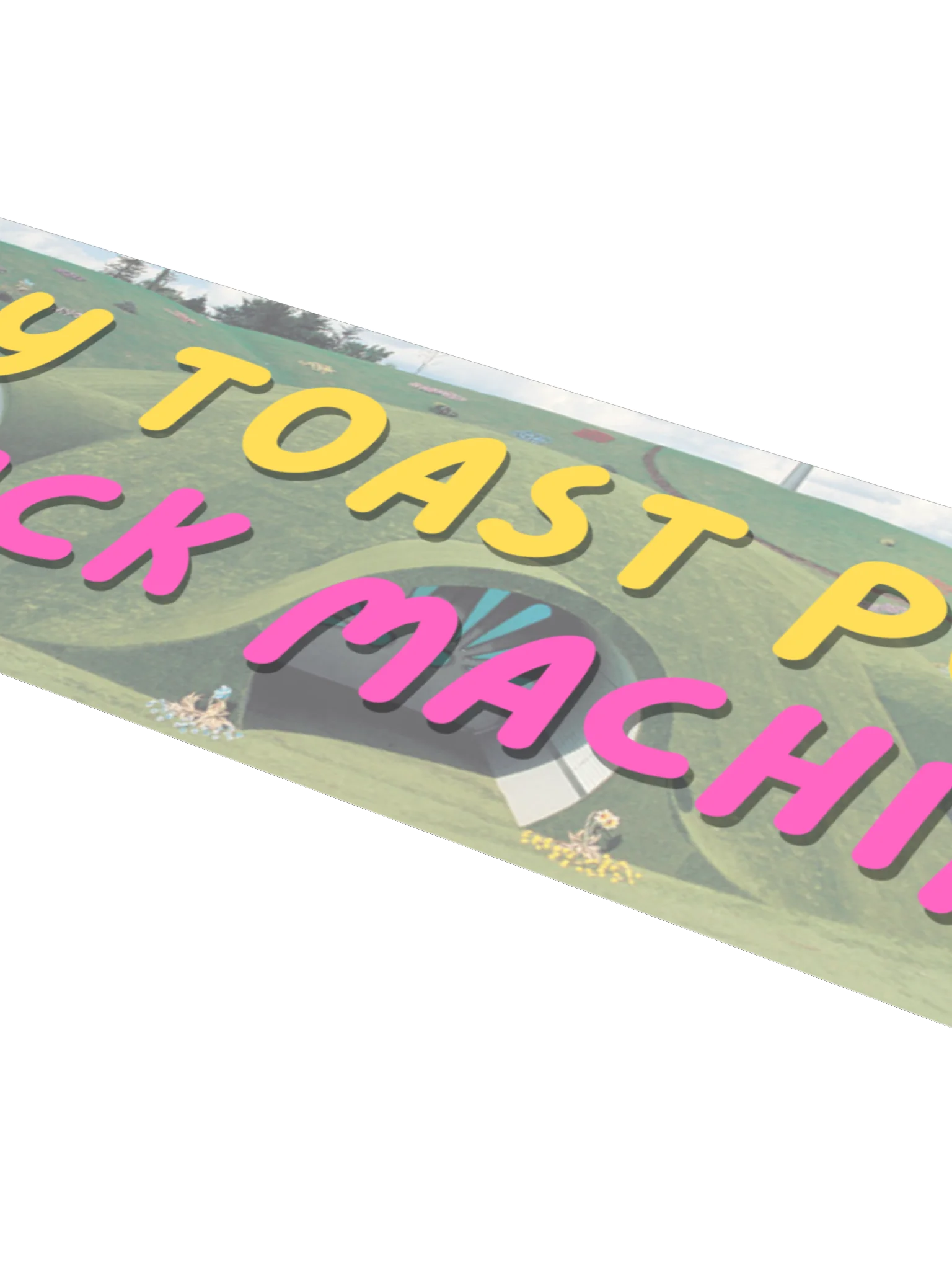 Tubby Toast Bumper Sticker product image (4)