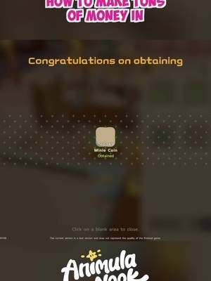 Get RICH quick in Animula Nook !   This trick will make you tons of money fast, get you cool crops and complete your Minitopia gallery! How cool is that ?   @animulanook #animulanook