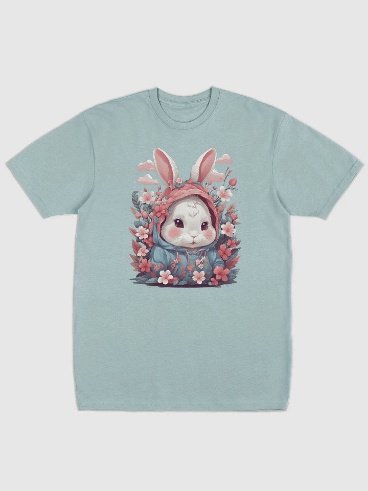 Kawaii Floral Bunny Hoodie Tee product image (2)