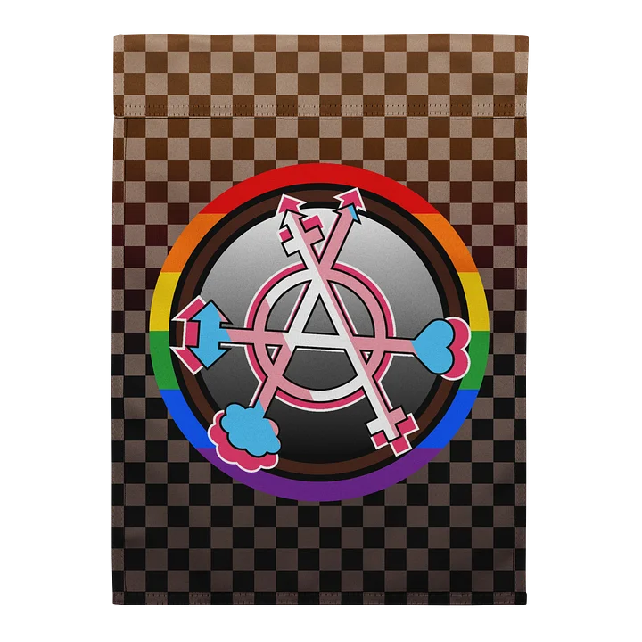 Gender Anarchy Garden Flag - 2 sided product image (2)