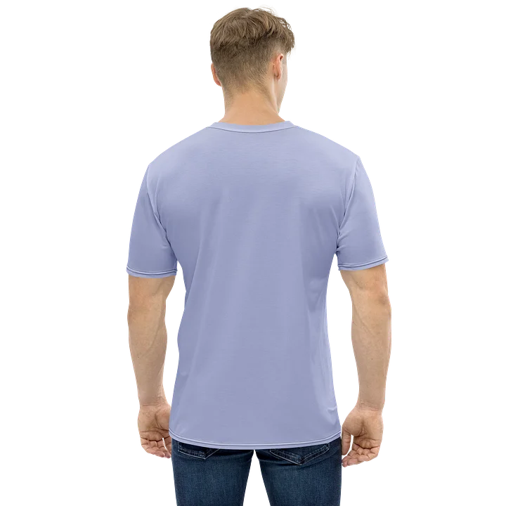 Lavender Minimalist All-Over Print Crew Neck Tee product image (1)