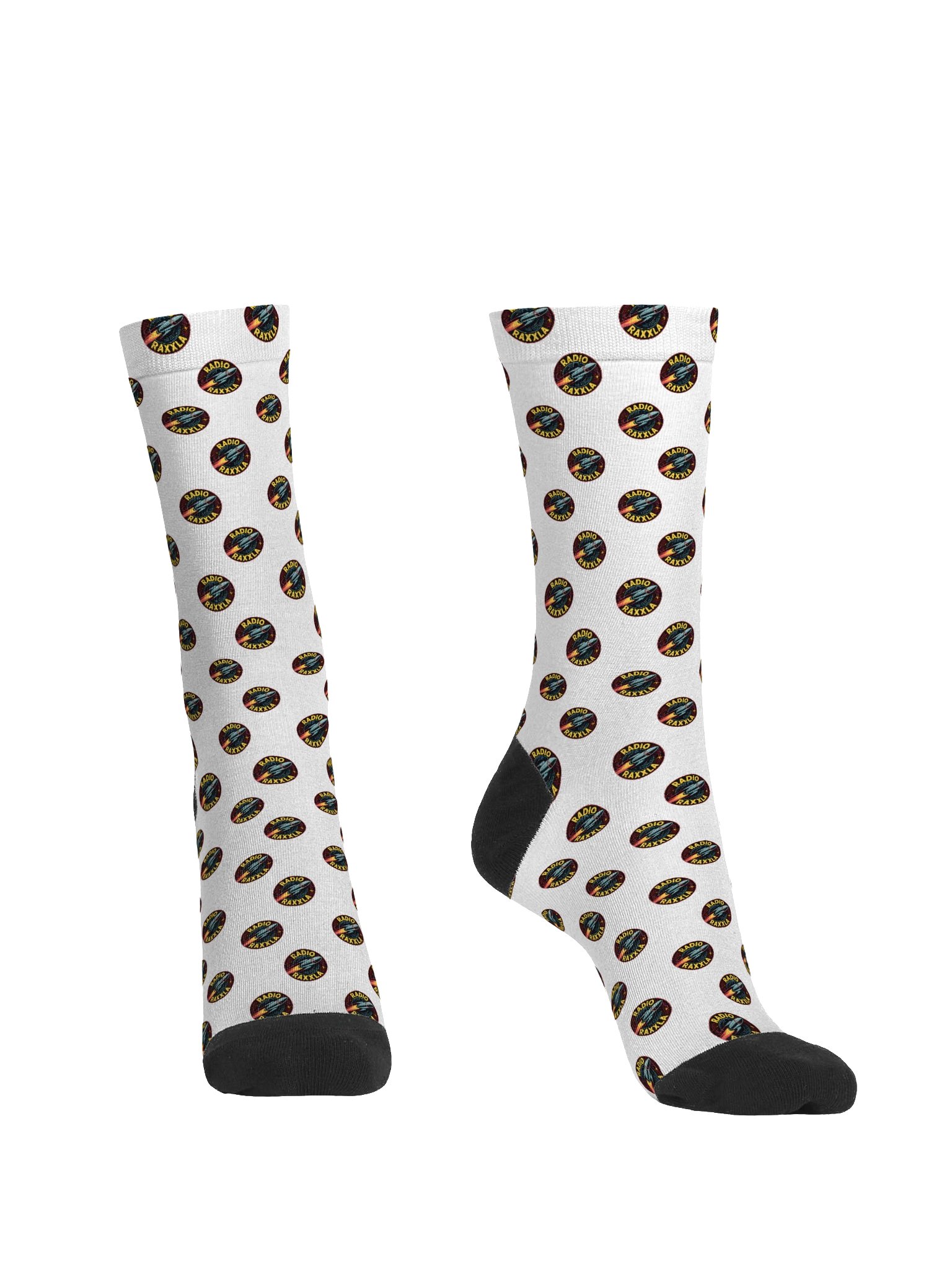 White Raxxla Socks product image (2)