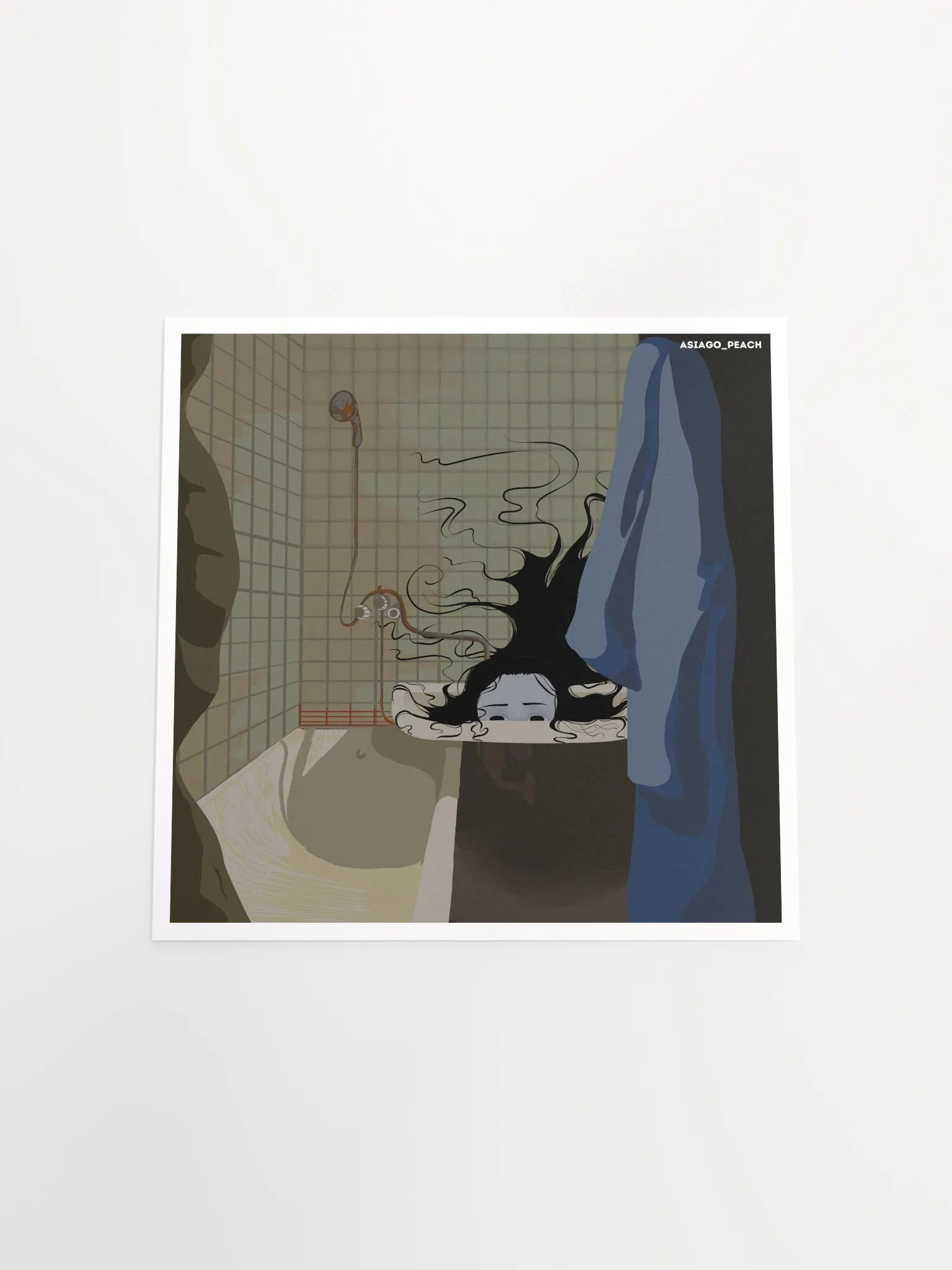 Bathroom Sink Horror Print product image (12)