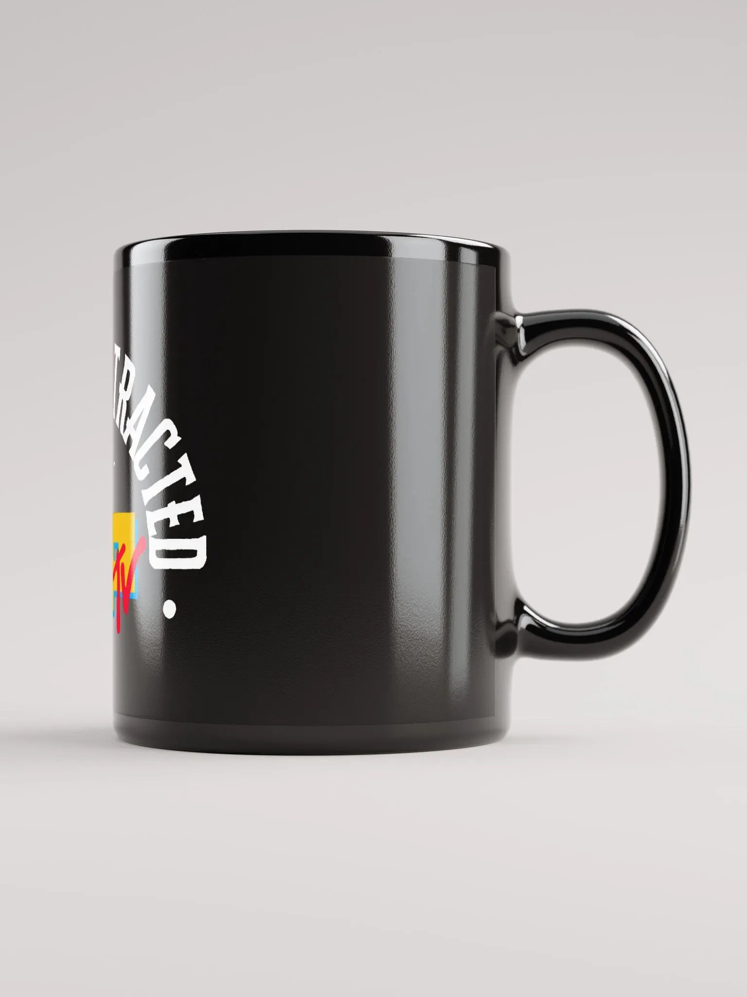 Distracted by SPTV Coffee Mug - Black product image (2)