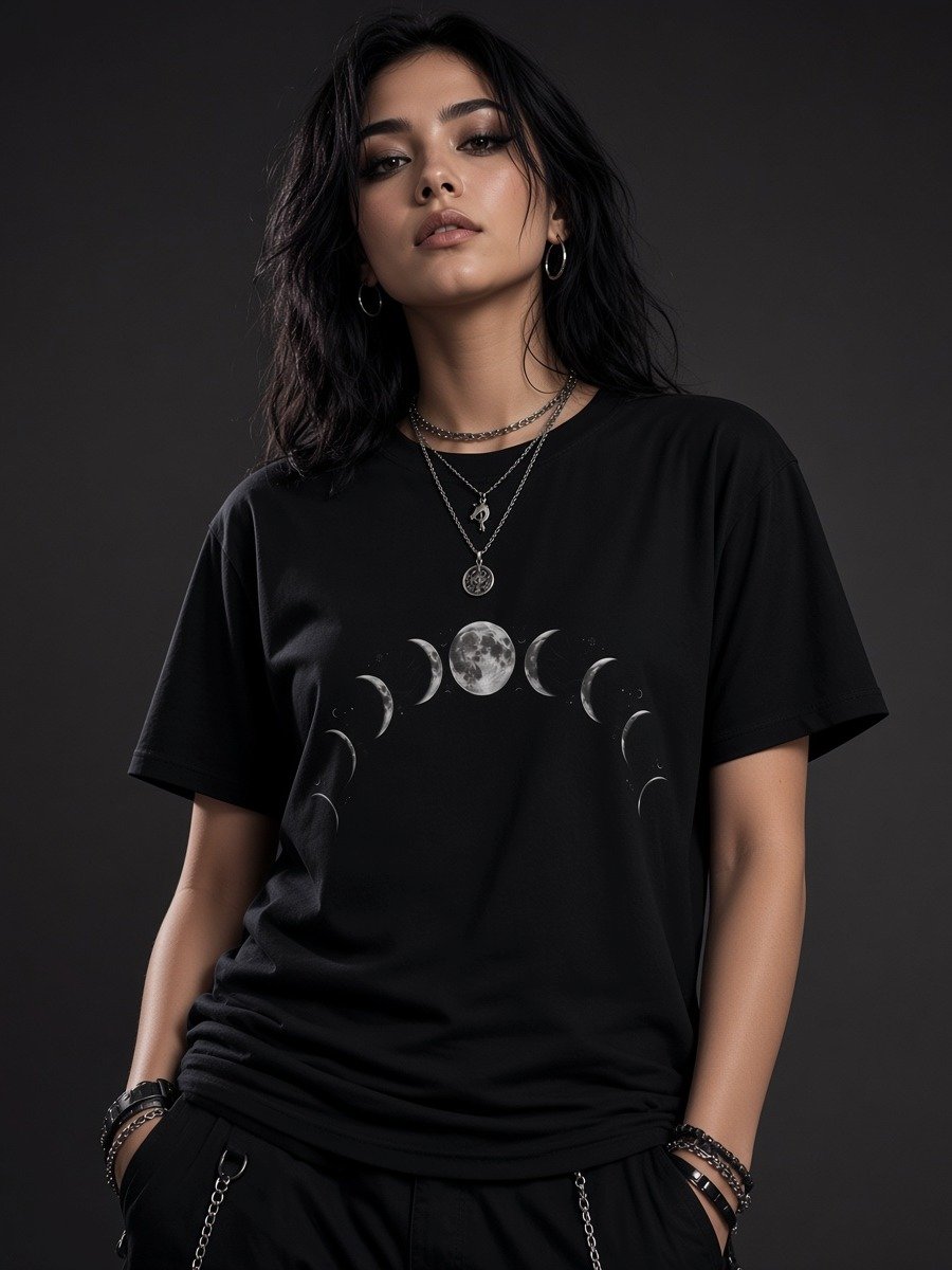 The Lunar Cycle // Eclipse Heavyweight Tee product image (1)