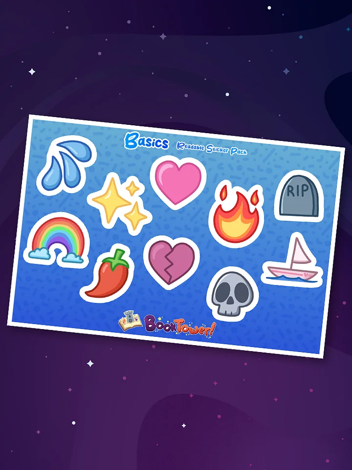 Basics Sticker Pack - Sticker Sheet product image (1)