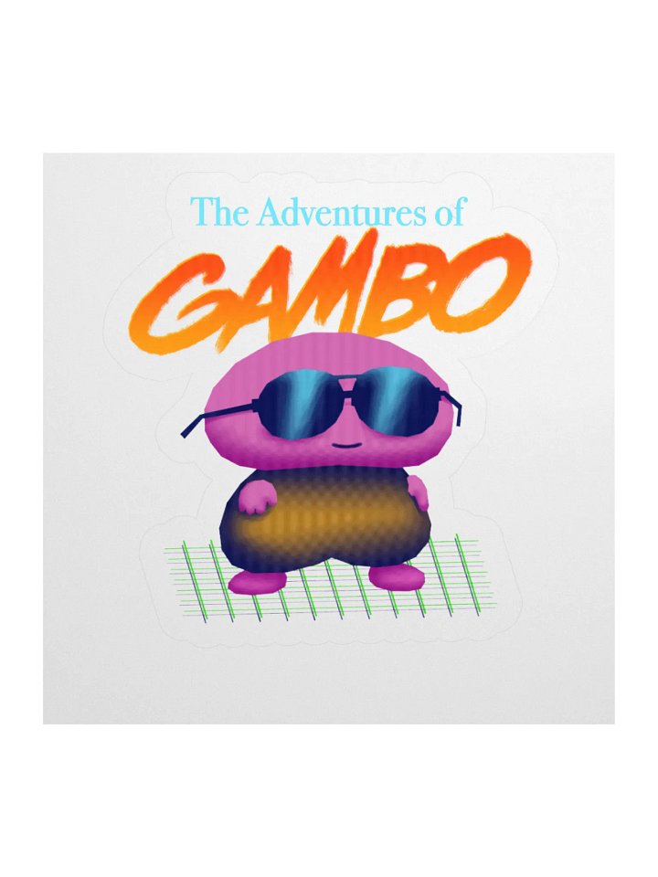 The Adventures of Gambo Sticker product image (2)