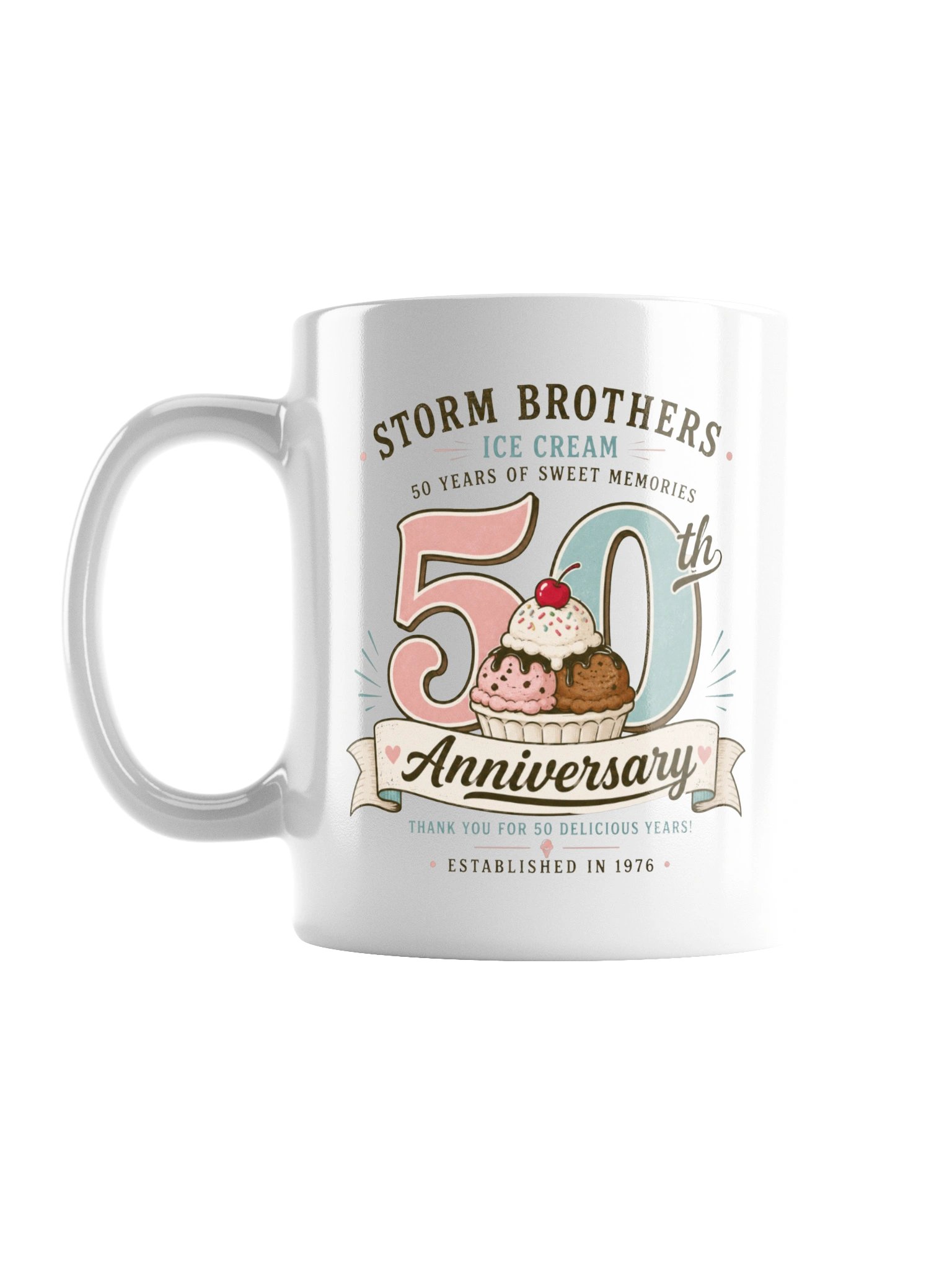 Storm Brothers 50th Anniversary Mug product image (1)