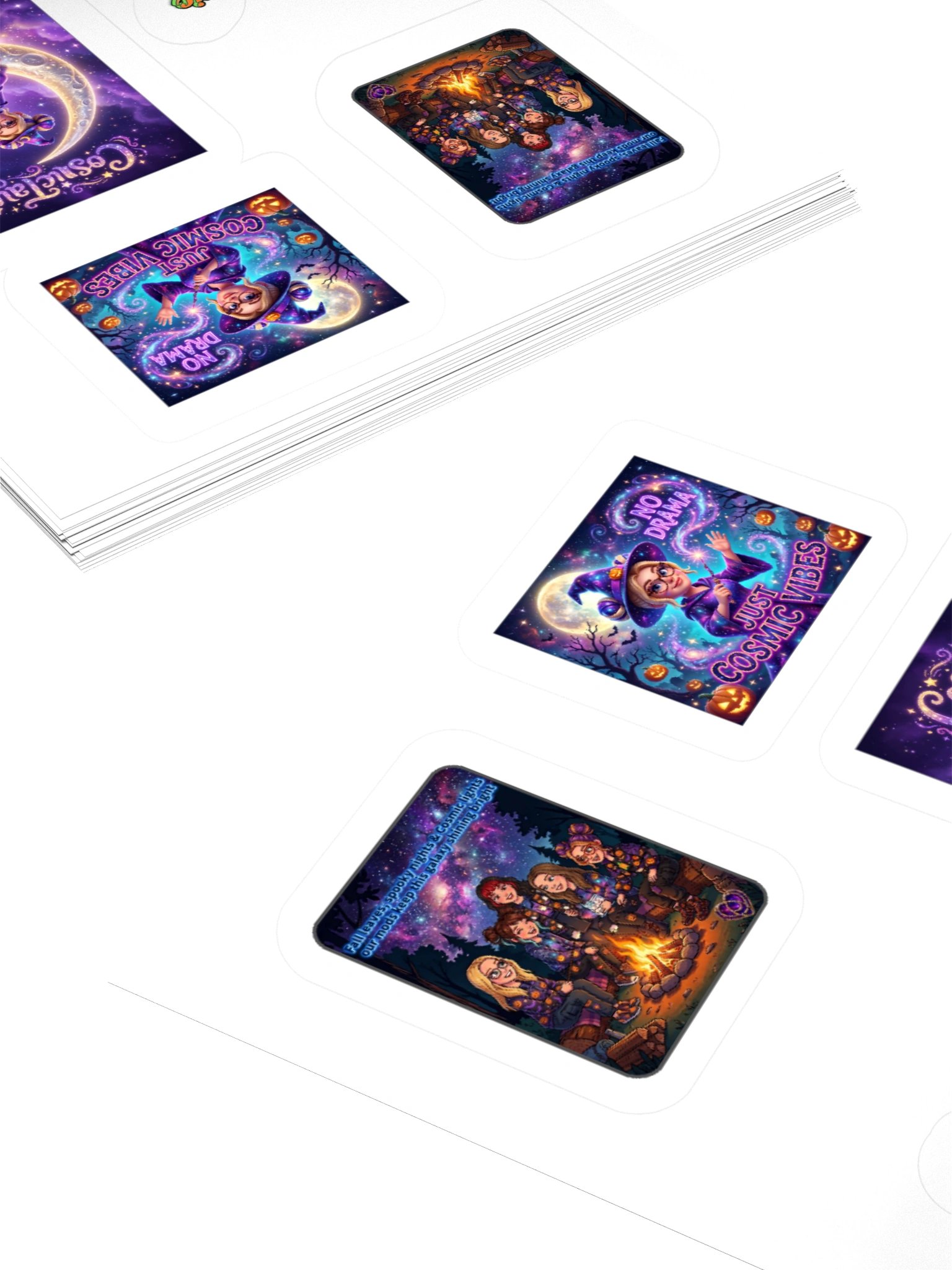 COSMICTAY13 HALLOWEEN VIBES — KISS-CUT STICKER SET product image (10)