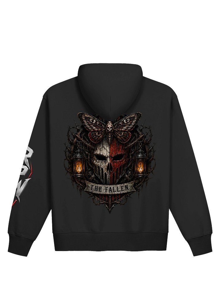 The Fallen Sage Gothic Emblem Zip Hoodie product image (3)