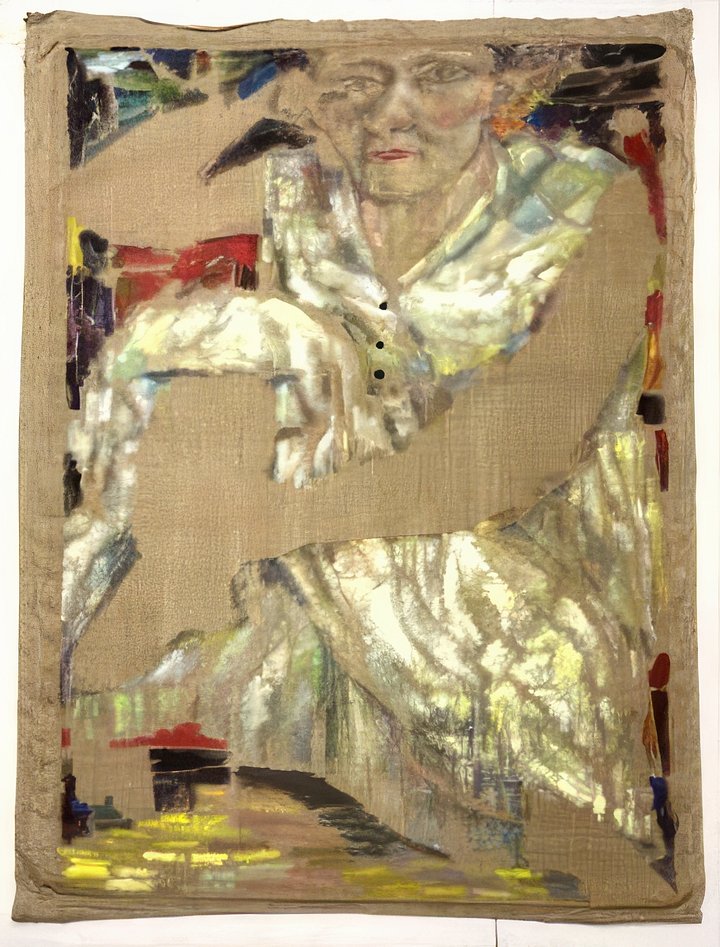Sandra (1988) (87" x 56") Rolled Canvas Original product image (1)