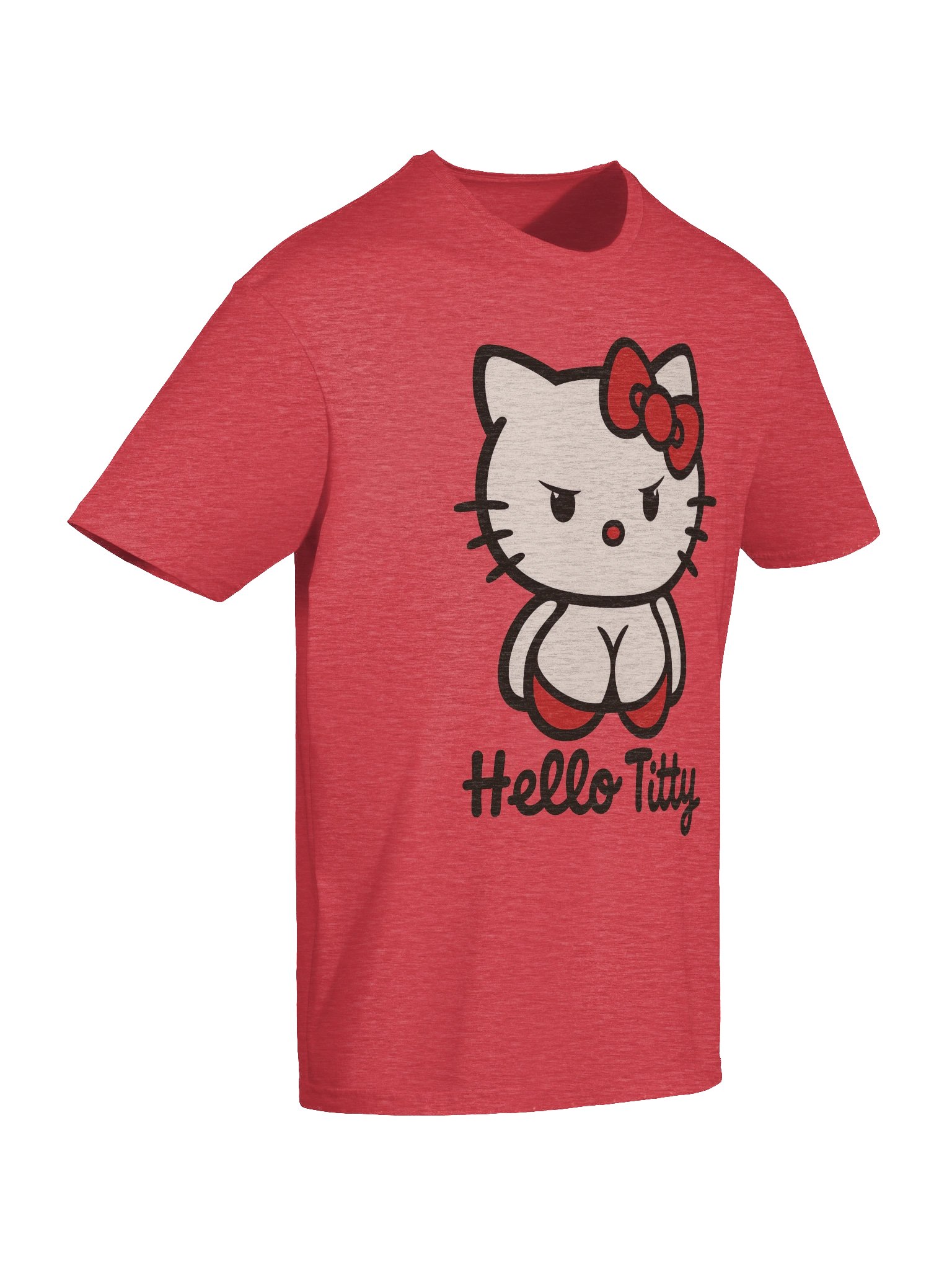 Hello Kitty Parody T-Shirt | Funny Adult Meme Tee for Gamers & Collectors product image (10)