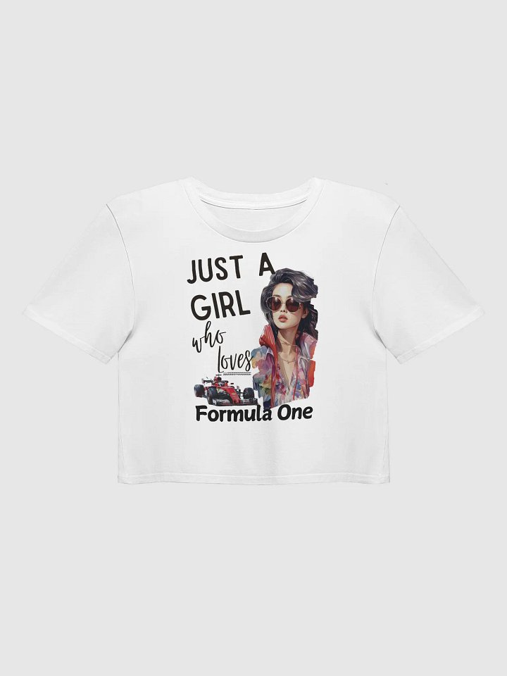 Floral Formula 1 Girl Crop Top product image (6)