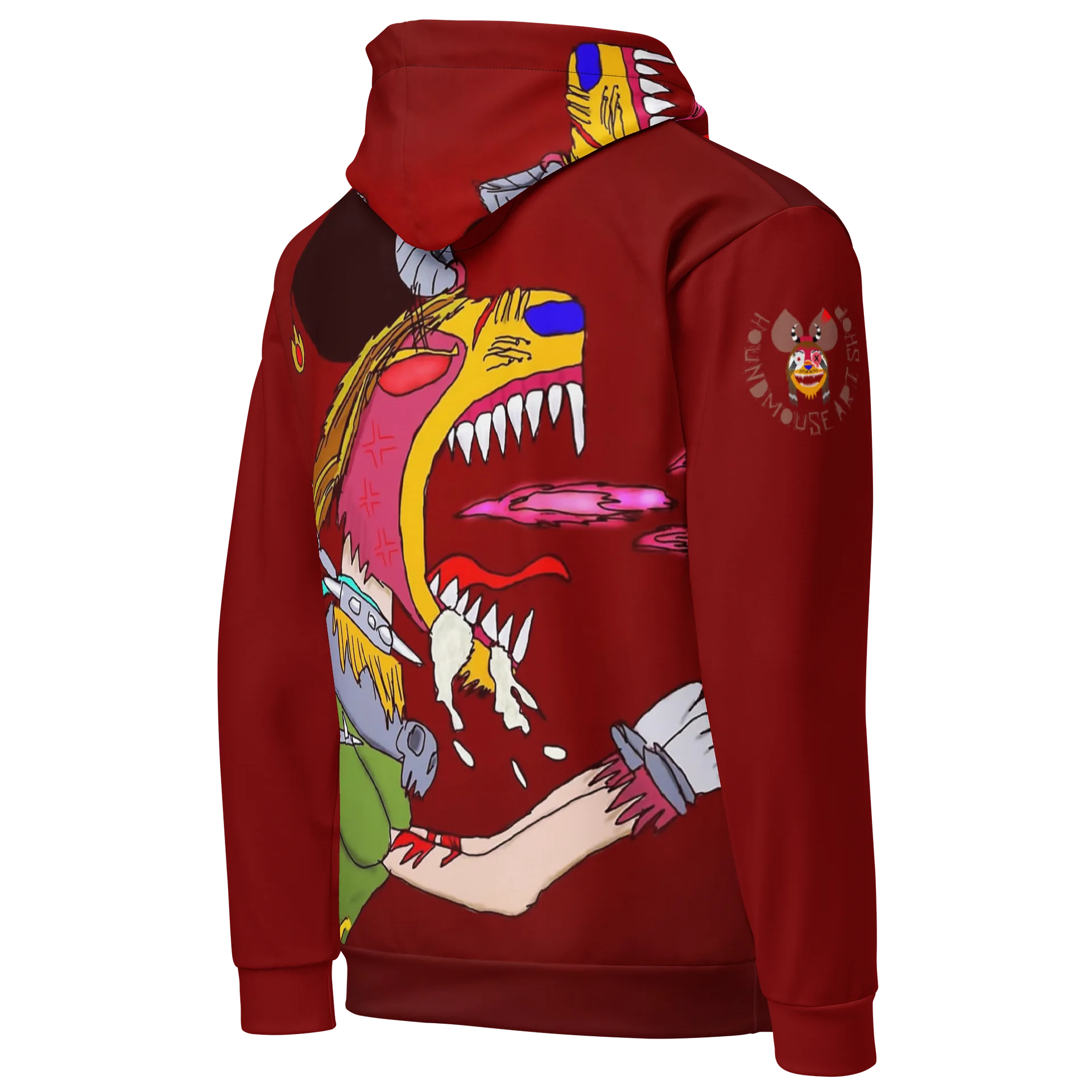 Vintage Houndmouse Unleashed All-Over Hoodie product image (5)